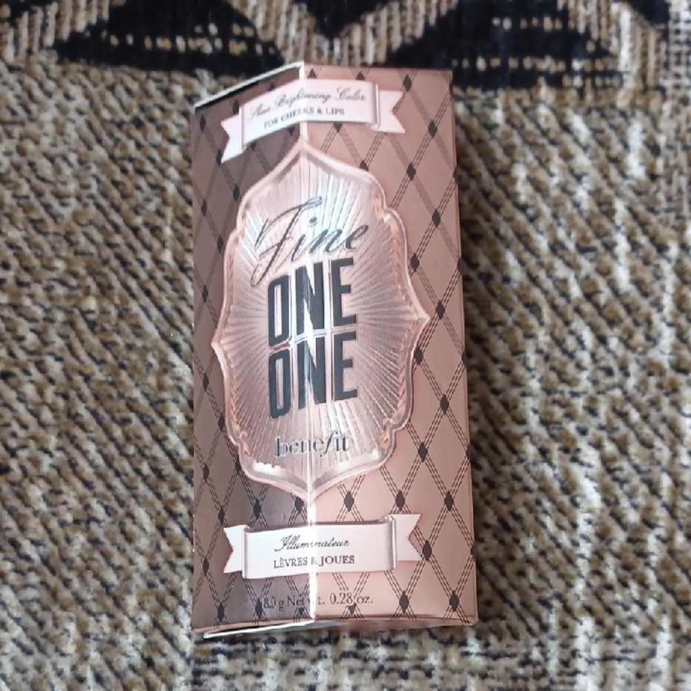 4/$40 New Benefit Fine One One Cheek and Lip Enhancer